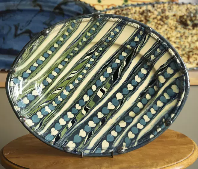 Ceramic pot cover